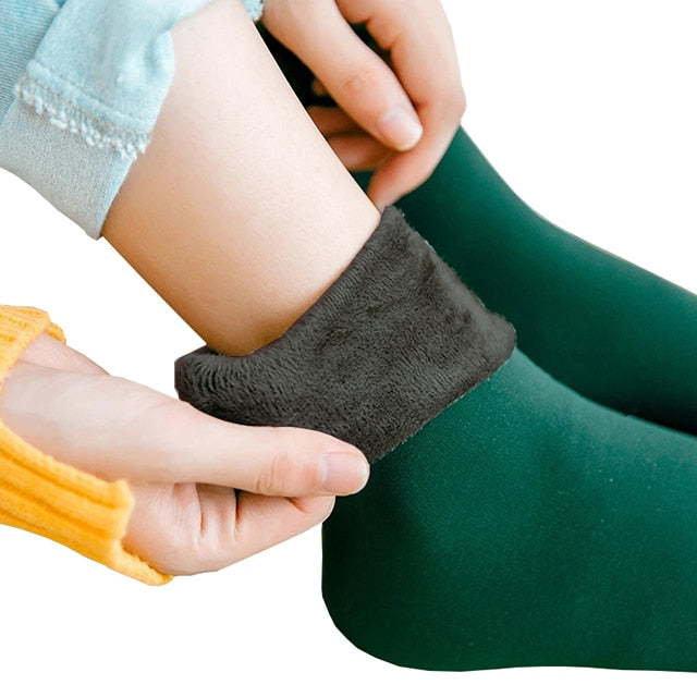 Winter Socken gefüttert in verschiedenen Farben
